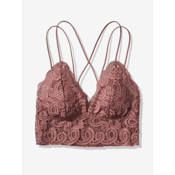 Victoria's Secret Pink crochet lace bralette NEW - Picture 7 of 8
